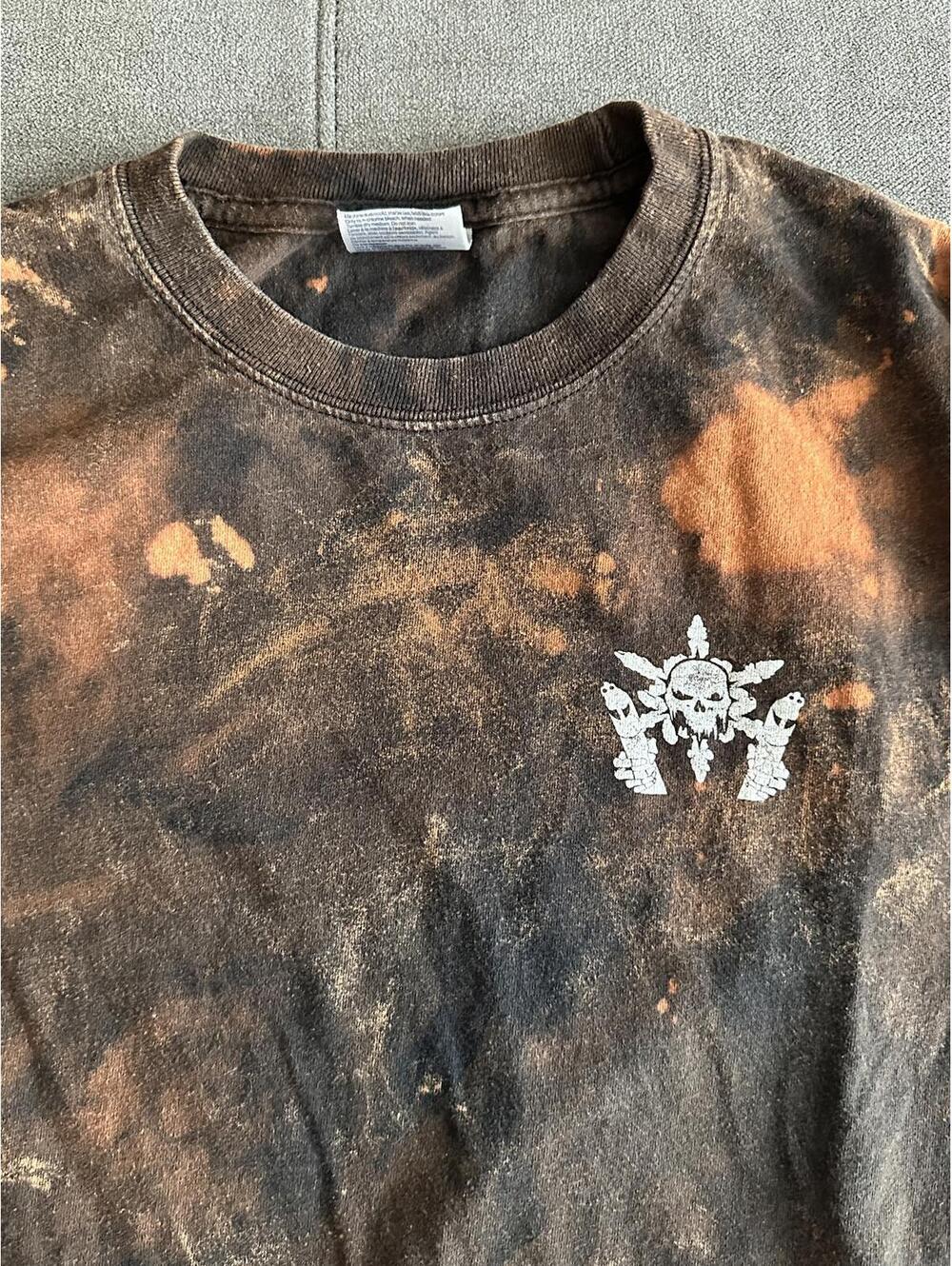 SOLD Vintage Upcycled Sun Valley Idaho Snowmaking Long Sleeve T-Shirt - Picture 2 of 6